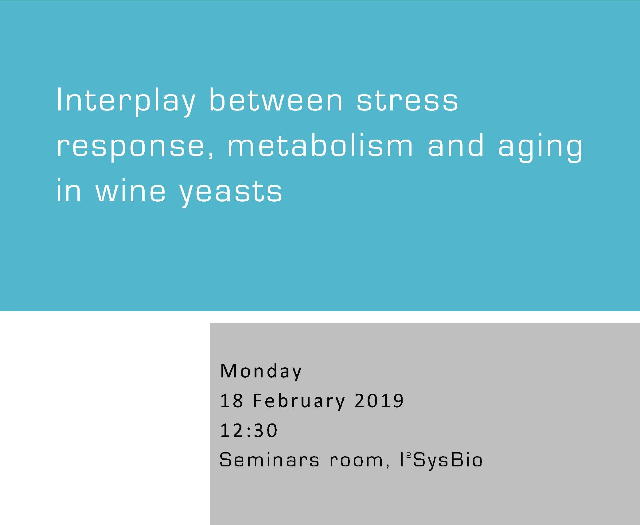Interplay between stress response, metabolism and aging in wine yeasts